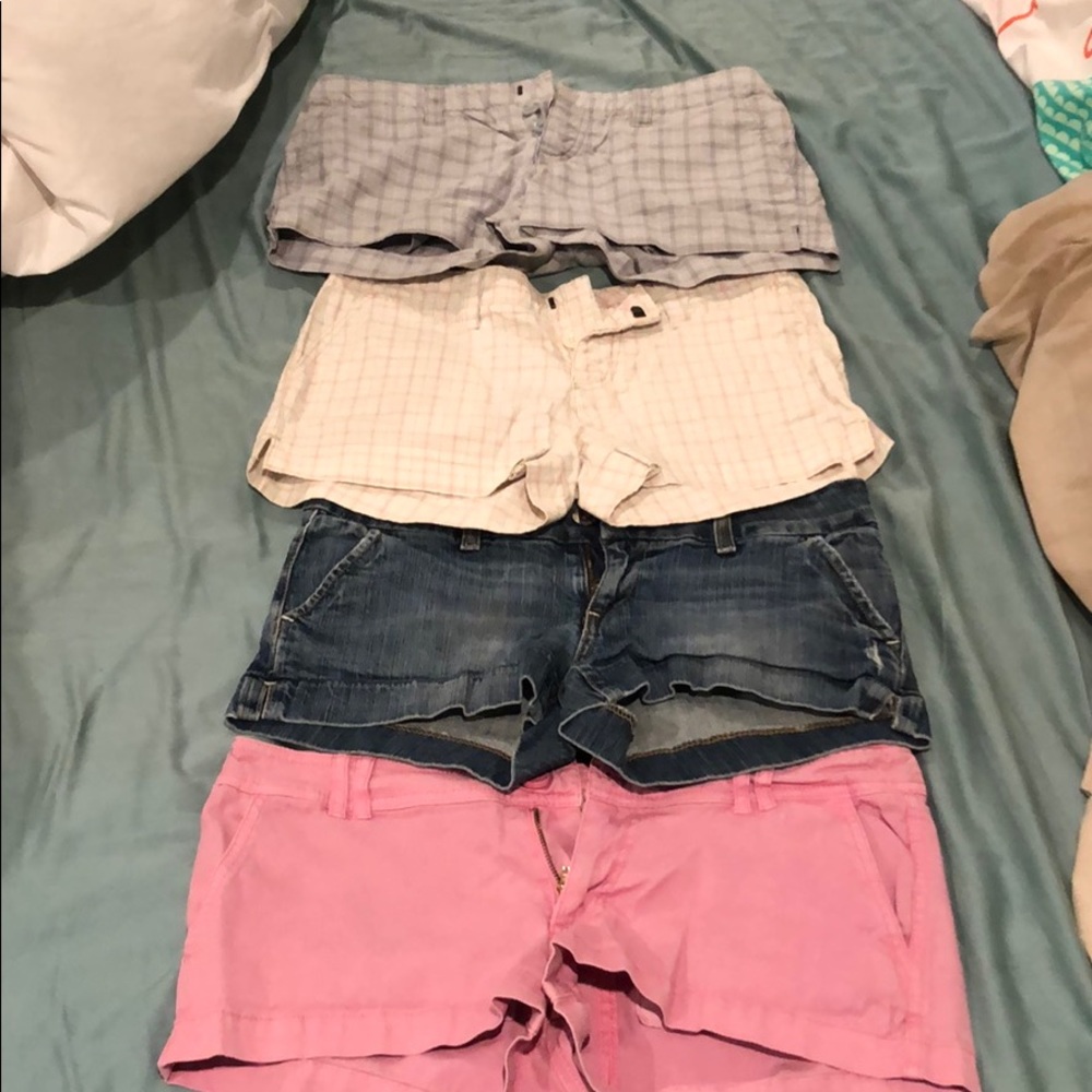 American Eagle and exhilaration(pink) shorts
